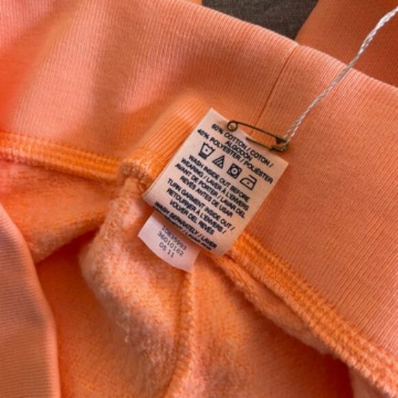 NWT Victoria’s Secret PINK 2011 Cotton Vintage Flare Sweatpants LOVE PINK 1986 - Picture 11 of 12